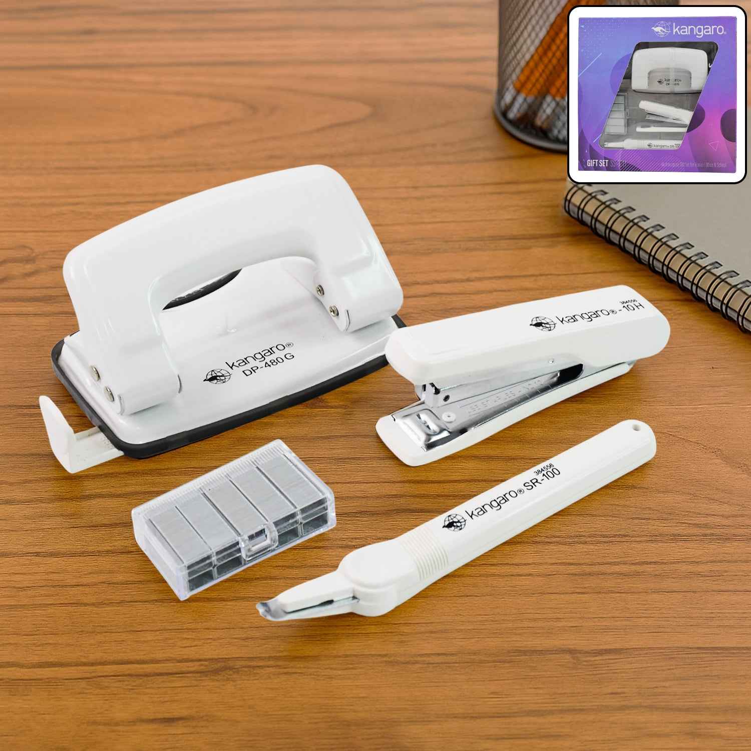Kangaro 4-in-1 Premium Stationery Gift Set