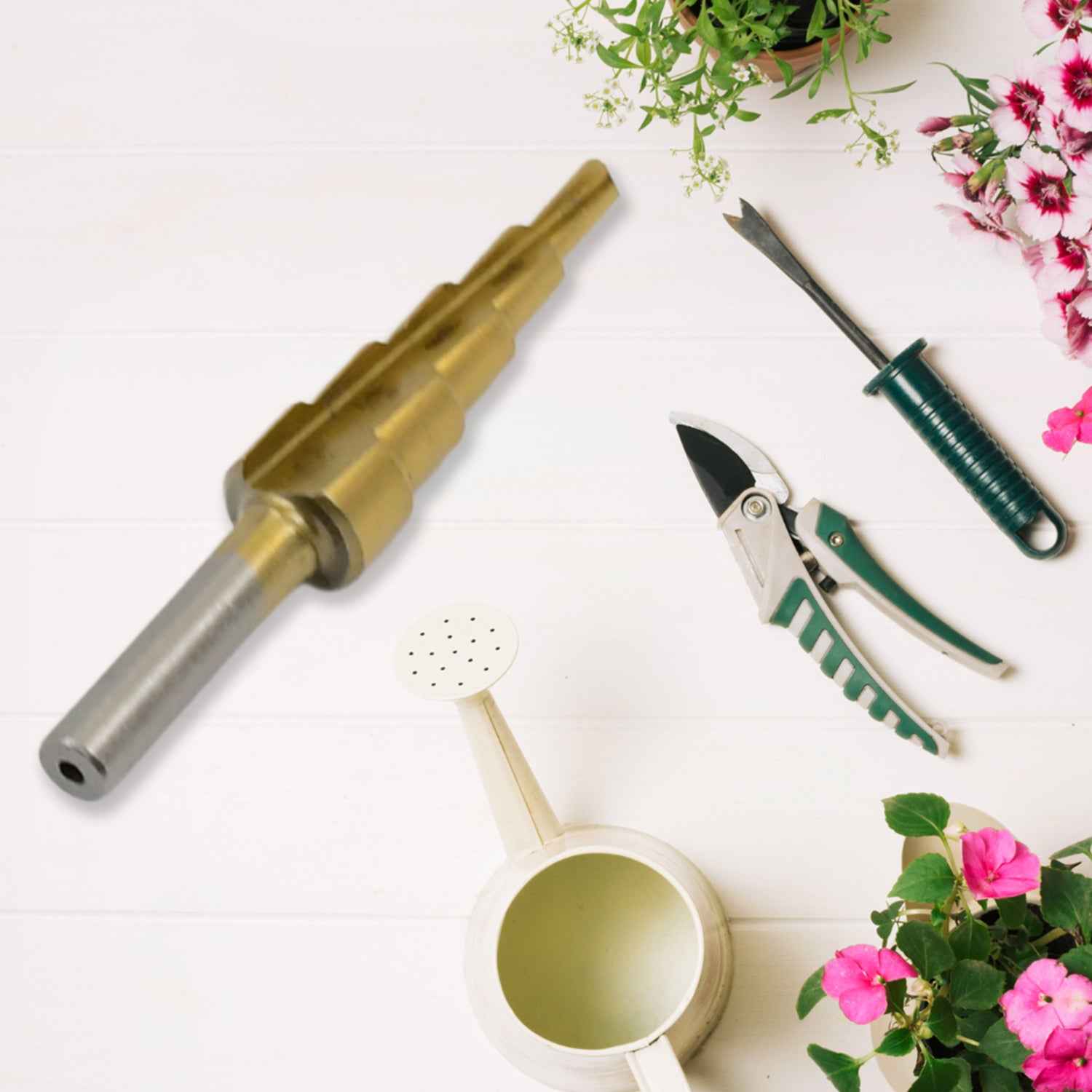 Step Drill Bit For Metal High-speed Steel Step Drill Bit (1 Pc  4-12 Mm)