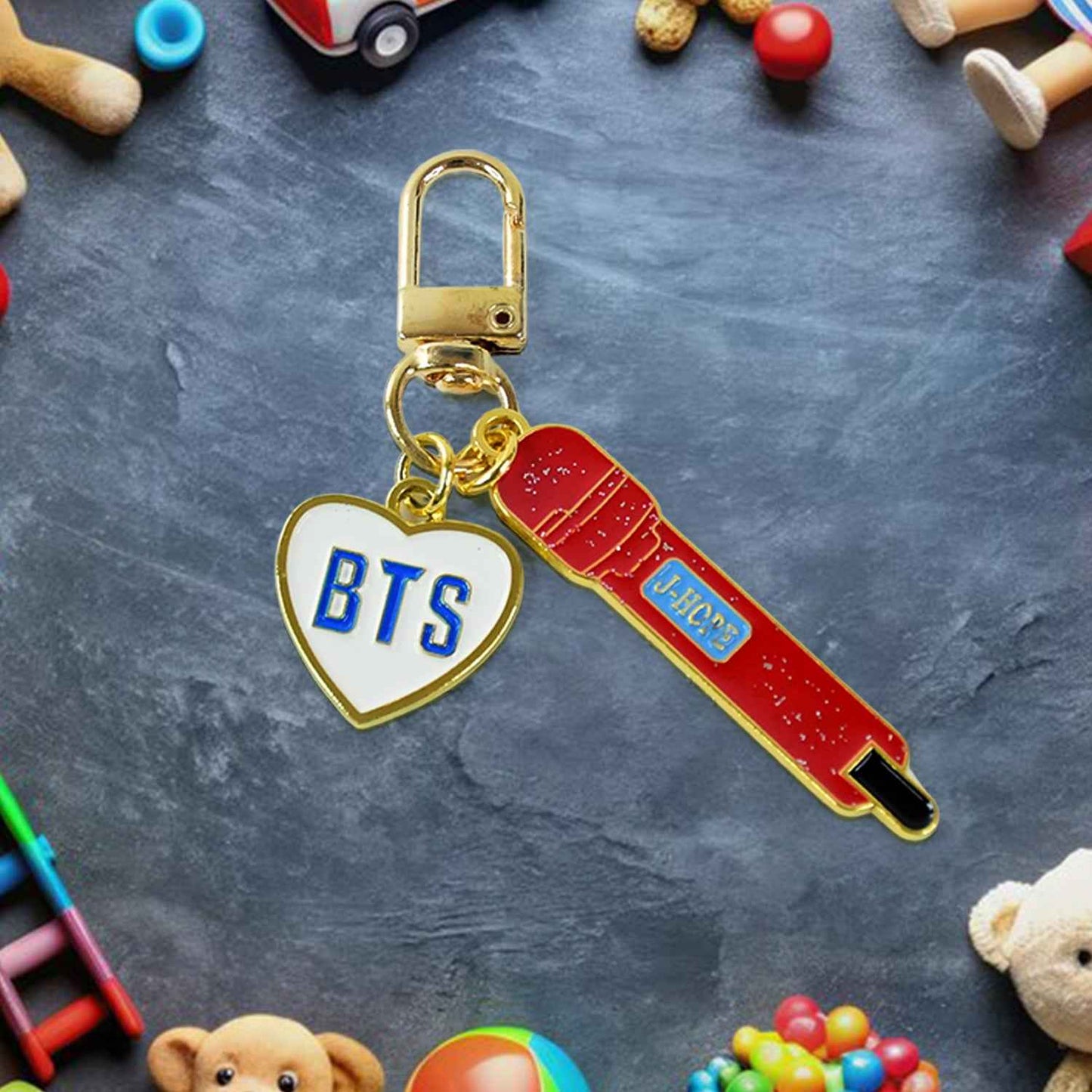 Cute Acrylic And Metal Keychains (1 Pc Mix Design) - BeSh Deals®