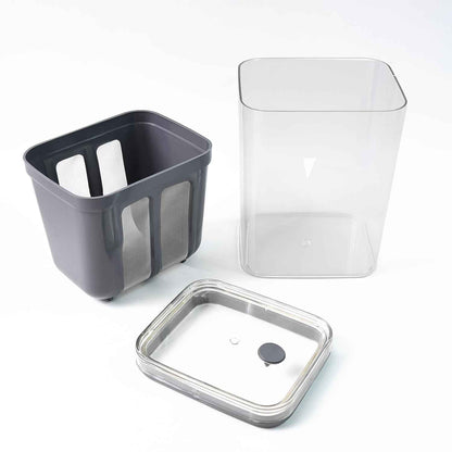 2 In 1 Multifunctional Yogurt Strainer With Storage Container  1100 Ml (1 Set)