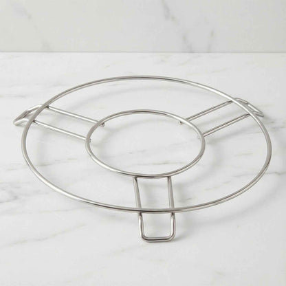 Stainless Steel Round Table Ring Hot Pot Stand (1 Pc)