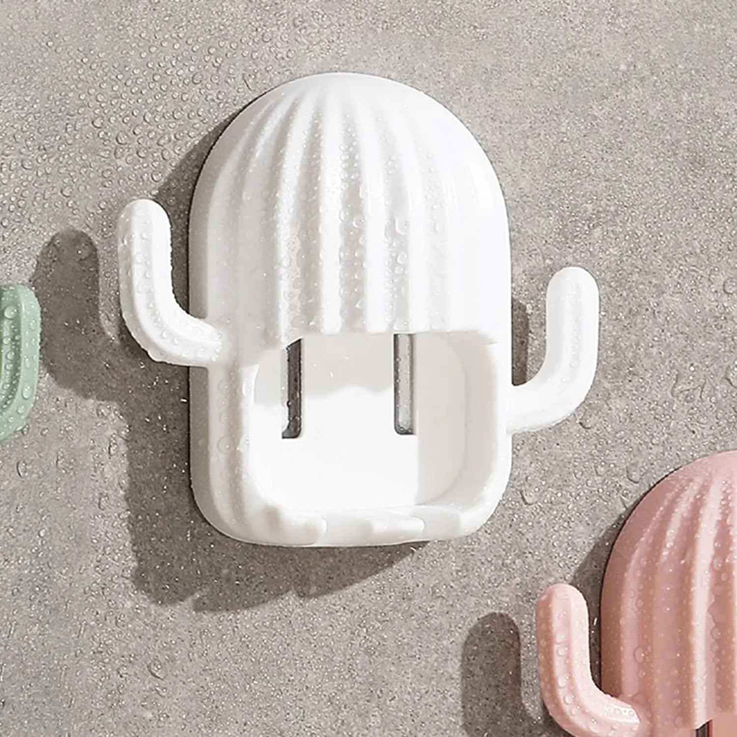 Premium Wall Mounted Toothbrush Holder Set (1 Set)