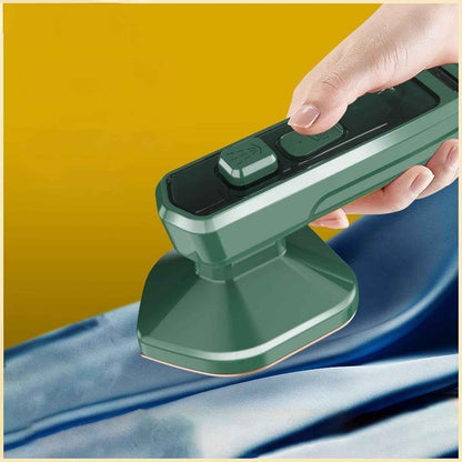 0312 Mini Steam Iron Handheld Garment Steamer For Clothes - Portable Travel Household Ironing Machine Fast Heat Up Powerful Steam Compact Design For Travel And Home Quilting Sewing Iron Useful Gifts For Family Members Friends Birthday (1 Pc)