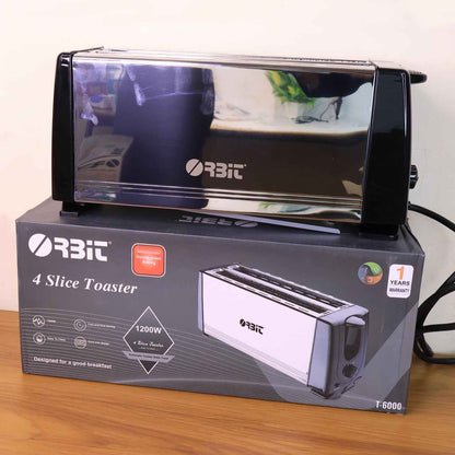 Orbit Adjustable Pop-up Toaster - 1200w