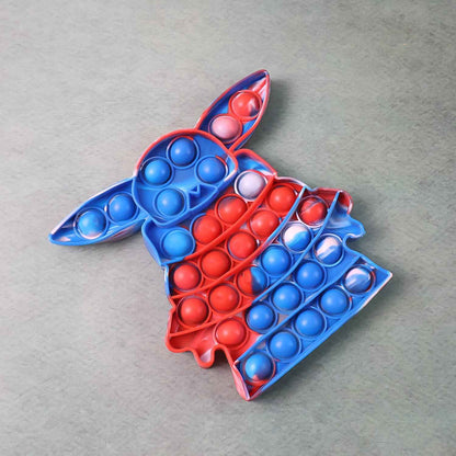 Premium Cartoon Shape Silicone Pop It Fidget Toy (1 Pc)