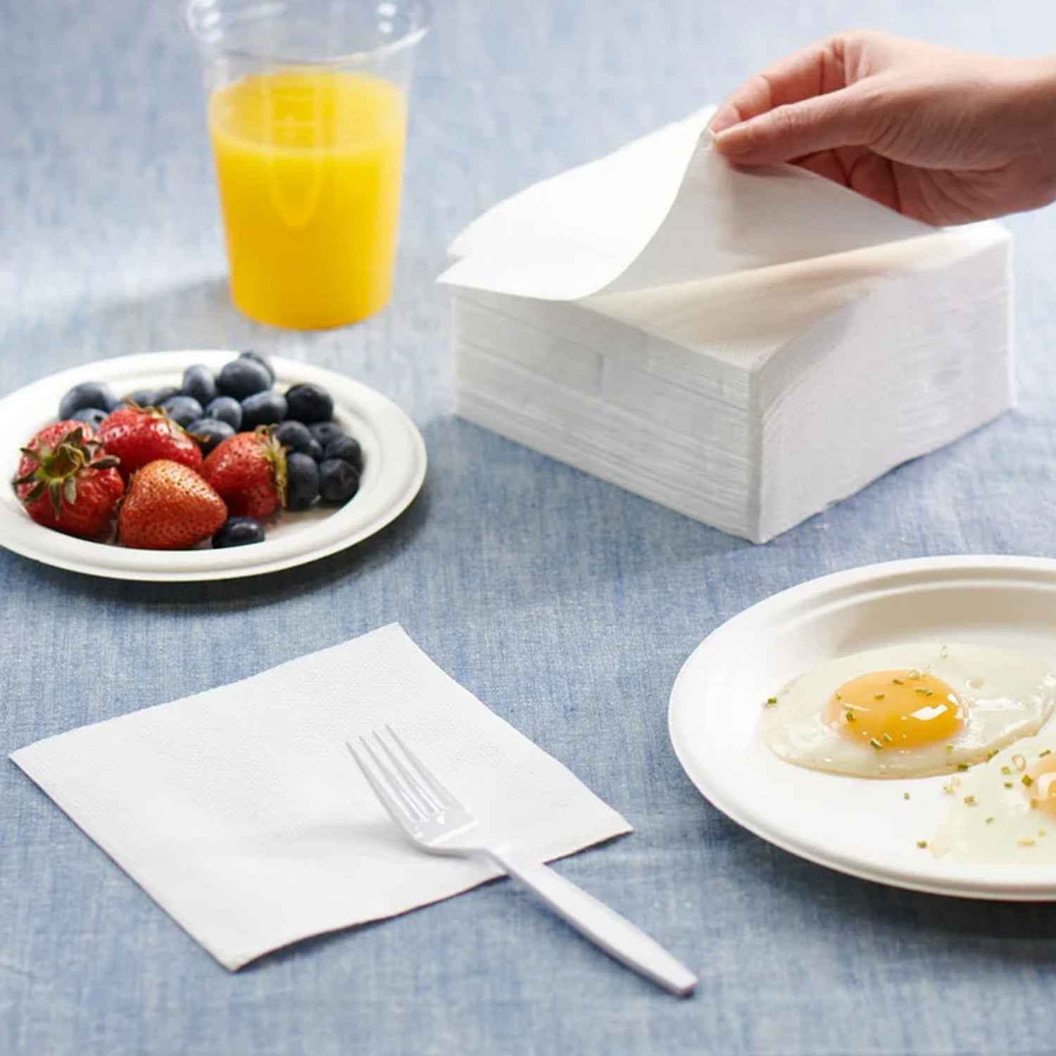 Freshee Premium Dinner Napkins  50 Pc Pack (40  40 Cm)