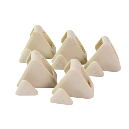 Multi-functional Plastic Triangle Hanger Connector Hooks 5 Pcs Set