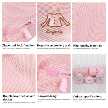 Premium Lingeriebra Laundry Wash Bag - (1 Pc)