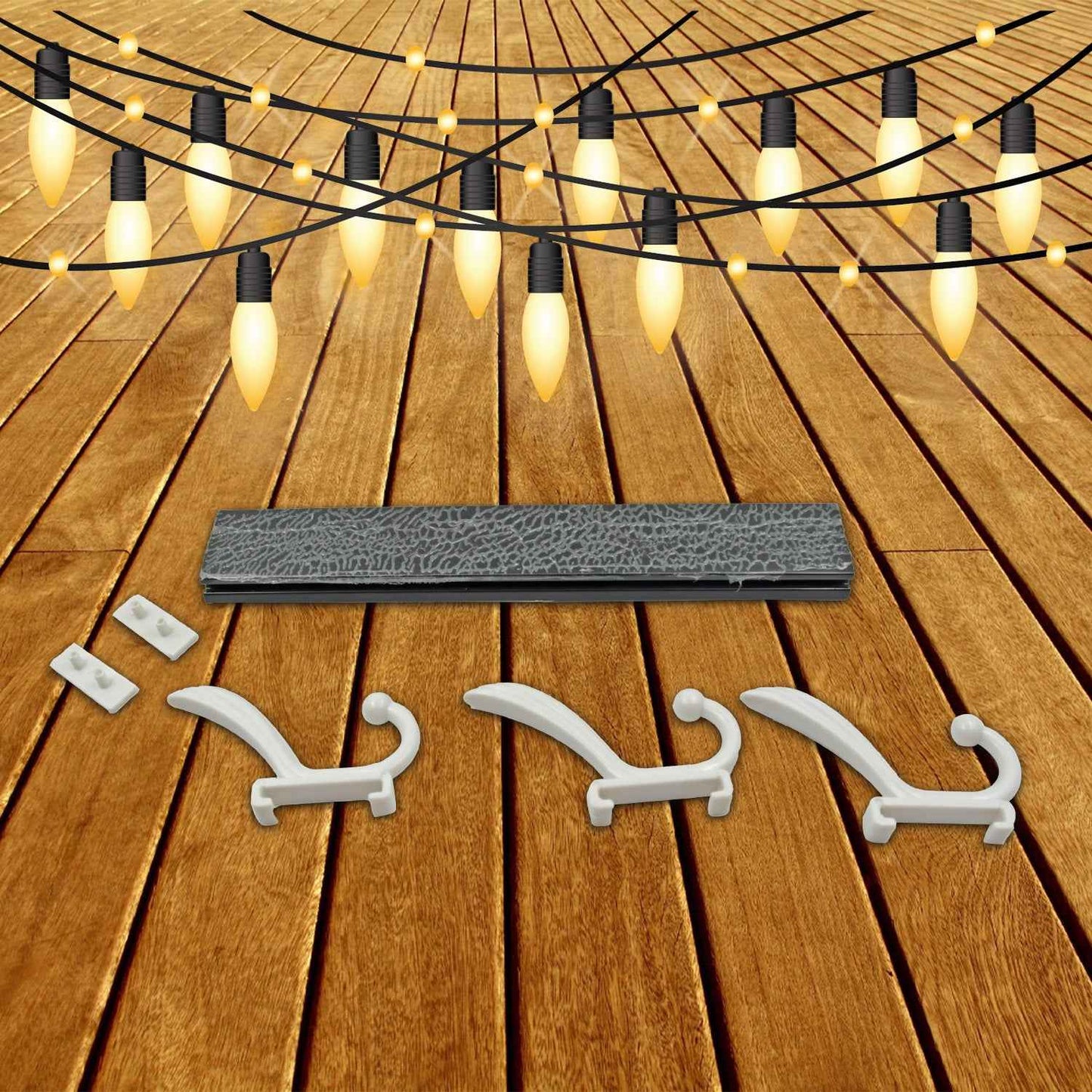 7571 Cloth Hanger Wall Door Hooks Rail For Hanging Clothes For Hanging Hook Rack Rail Extra Long Coat Hanger Wall Mount For Clothes Jacket Hats 6 Hook