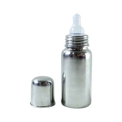 Stainless Steel Baby Feeding Bottle 200ml