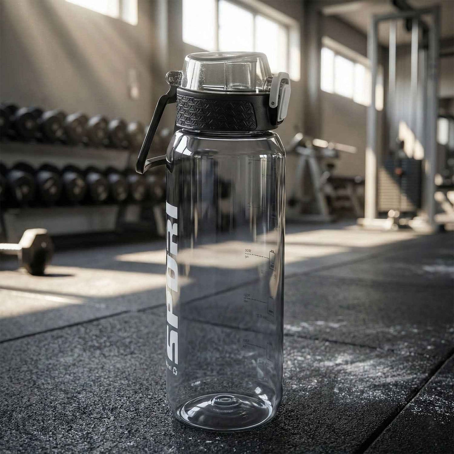 1000 Ml Leakproof Sports Water Bottle (1 Pc)
