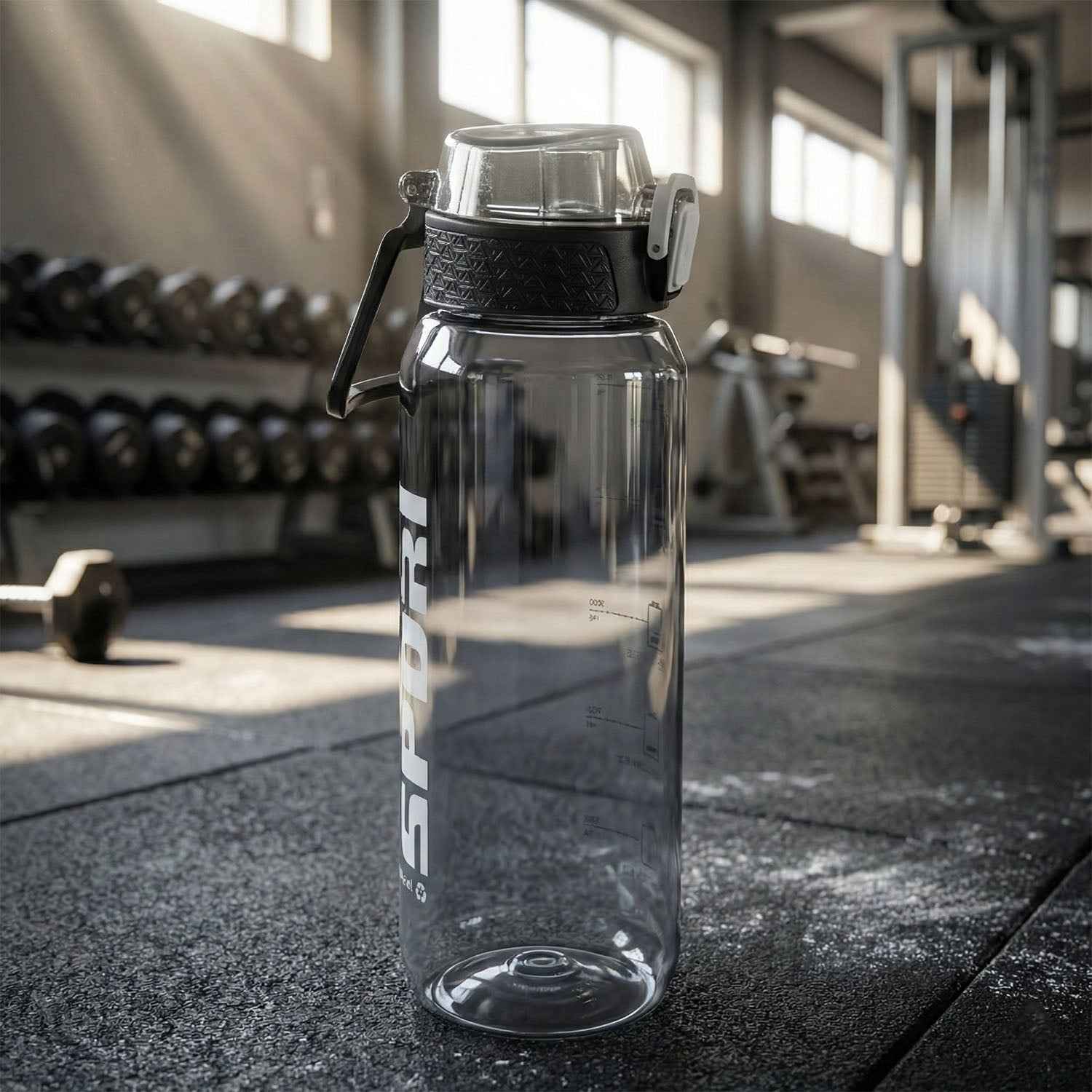 1000 Ml Leakproof Sports Water Bottle (1 Pc)