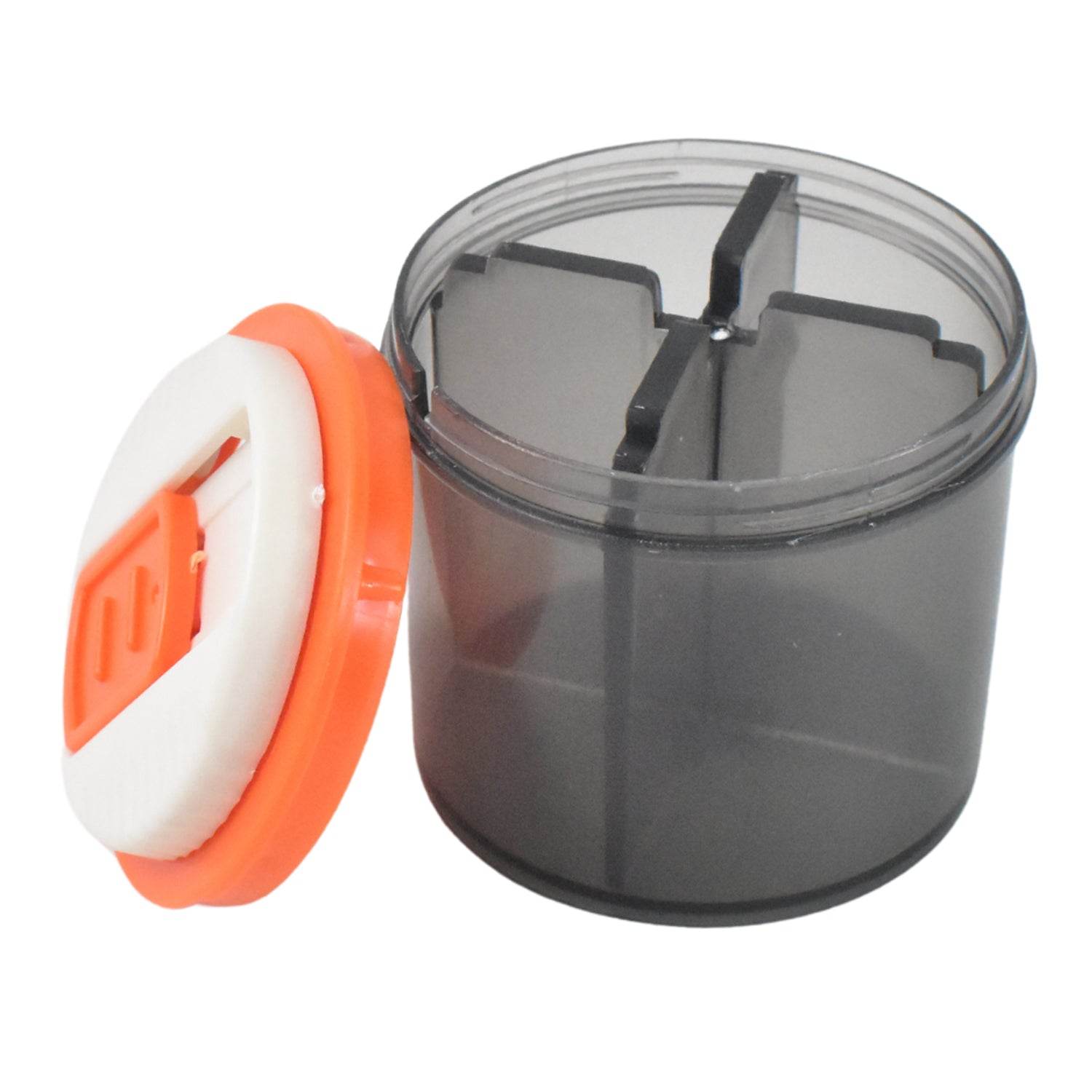 Plastic 4 Section Pill Box Organizer (1 Pc  Mix Color) - Best Deals at BeSh Deals®