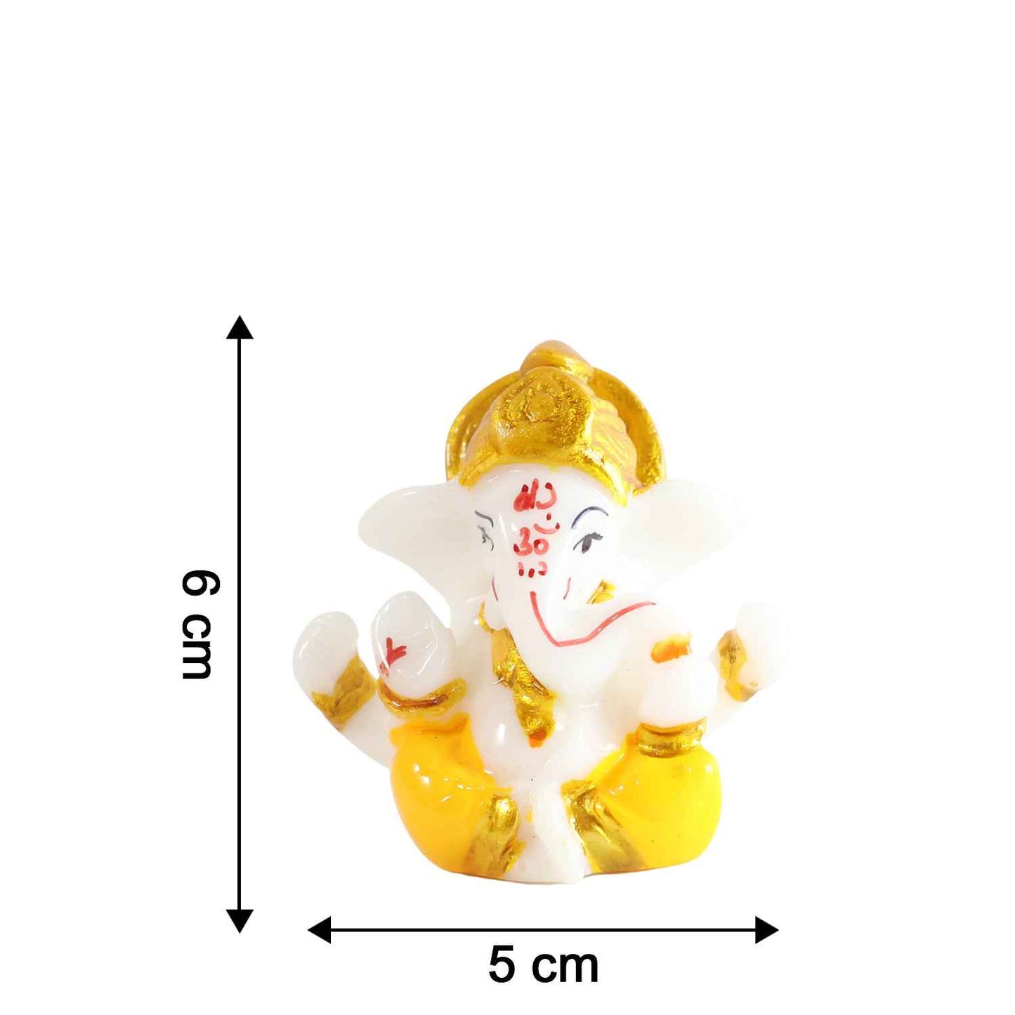 Divine Lord Ganesha Decorative Idol (1 Pc)