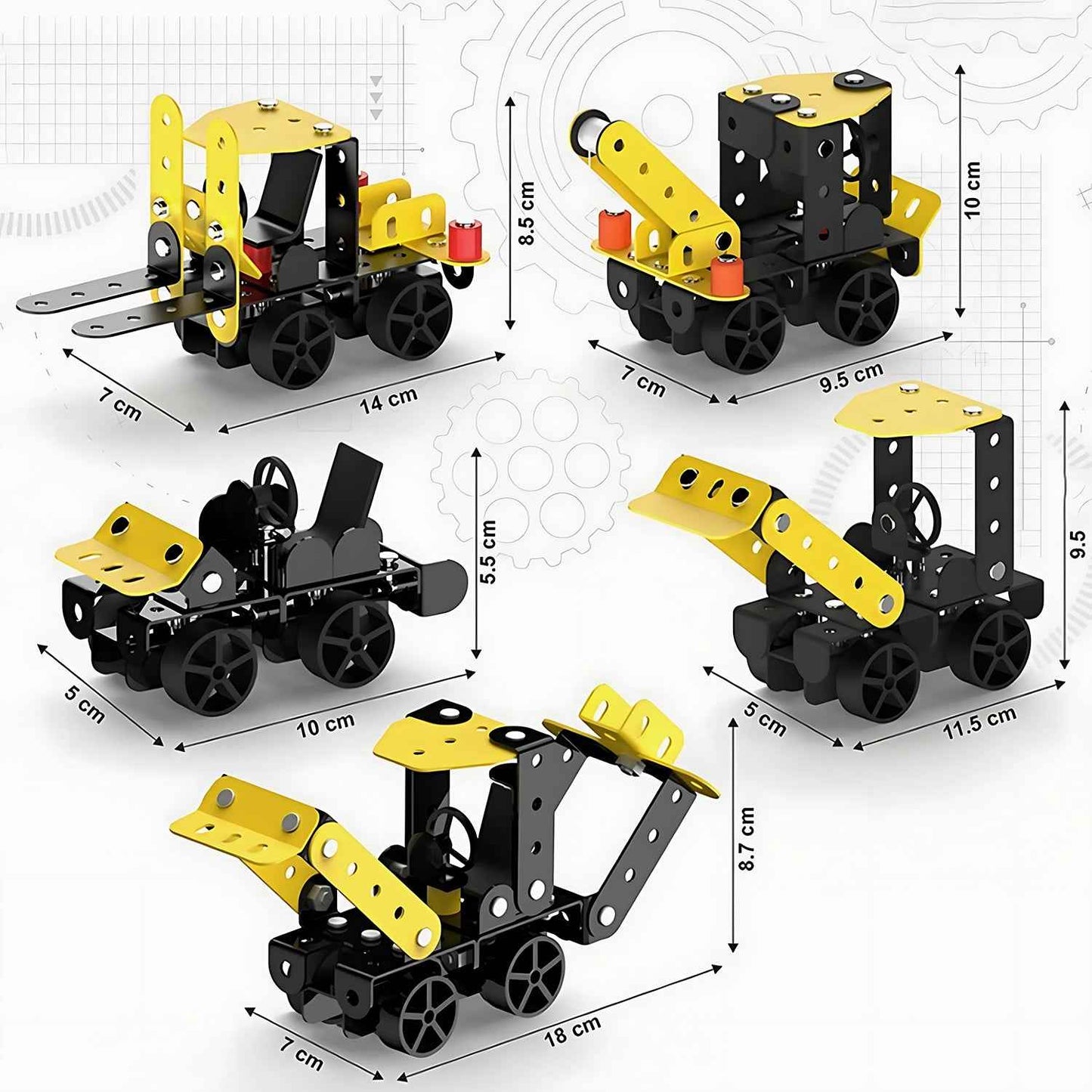 Aditi Stem Educational Mecha Racer Diy Construction Kit
