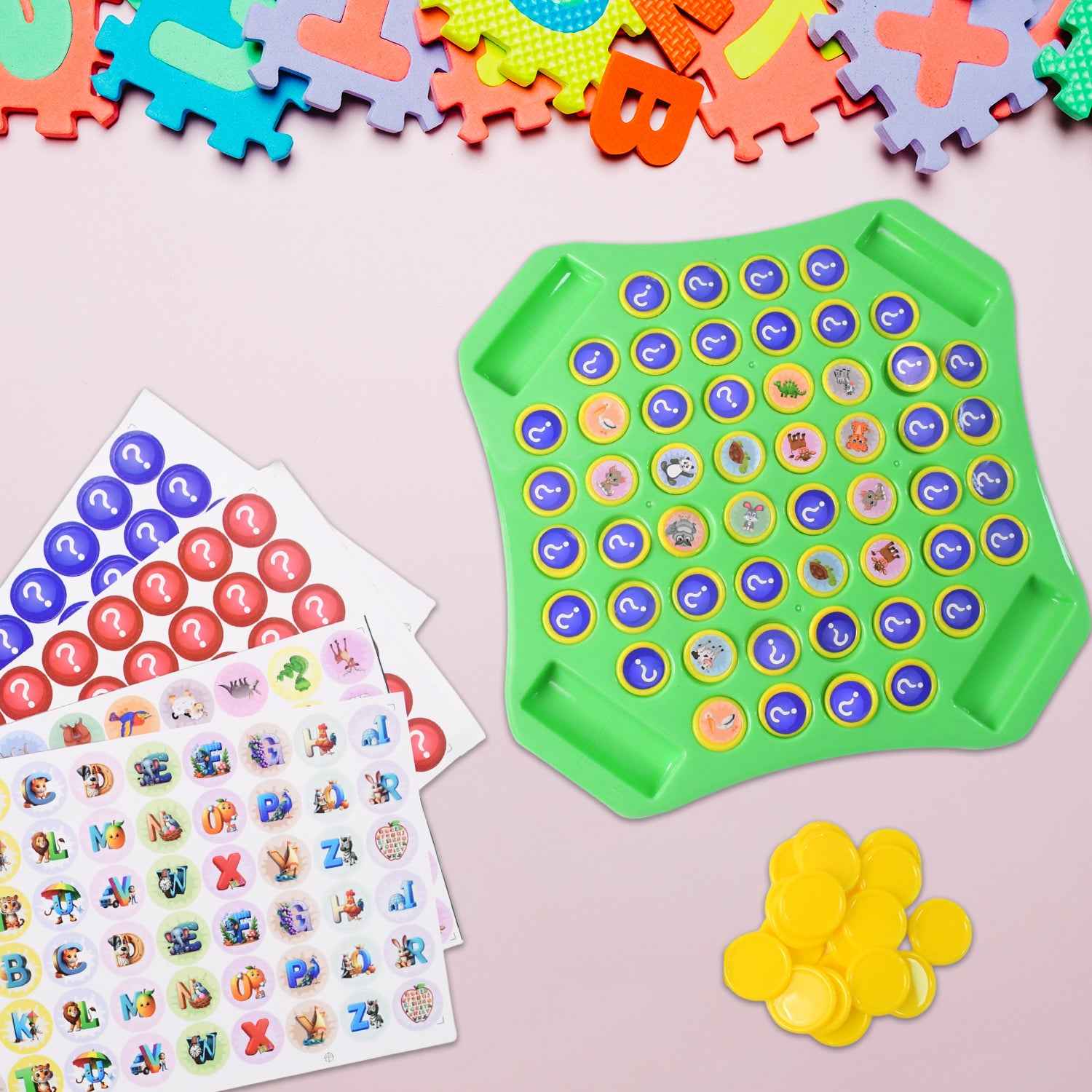 Flip  Match Educational Puzzle Game Toy (1 Set)