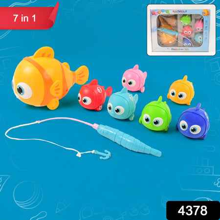 7-in-1 Magnetic Fishing Toy Set For Kids