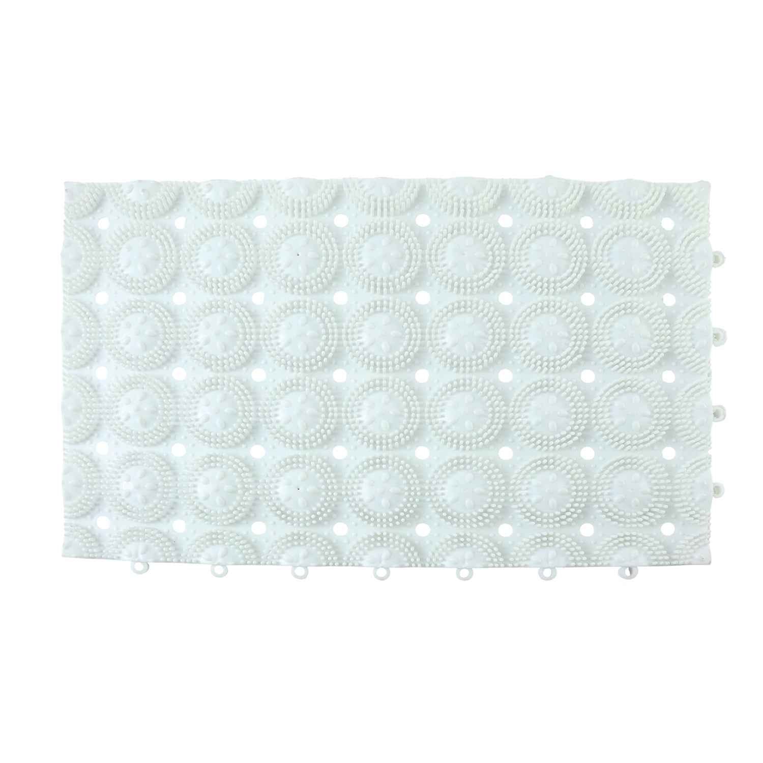Anti-slip Bathroom Massage Mat With Suction Cups (33  21 Cm  4 Pc)