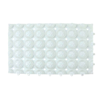 Anti-slip Bathroom Massage Mat With Suction Cups (33  21 Cm  4 Pc)