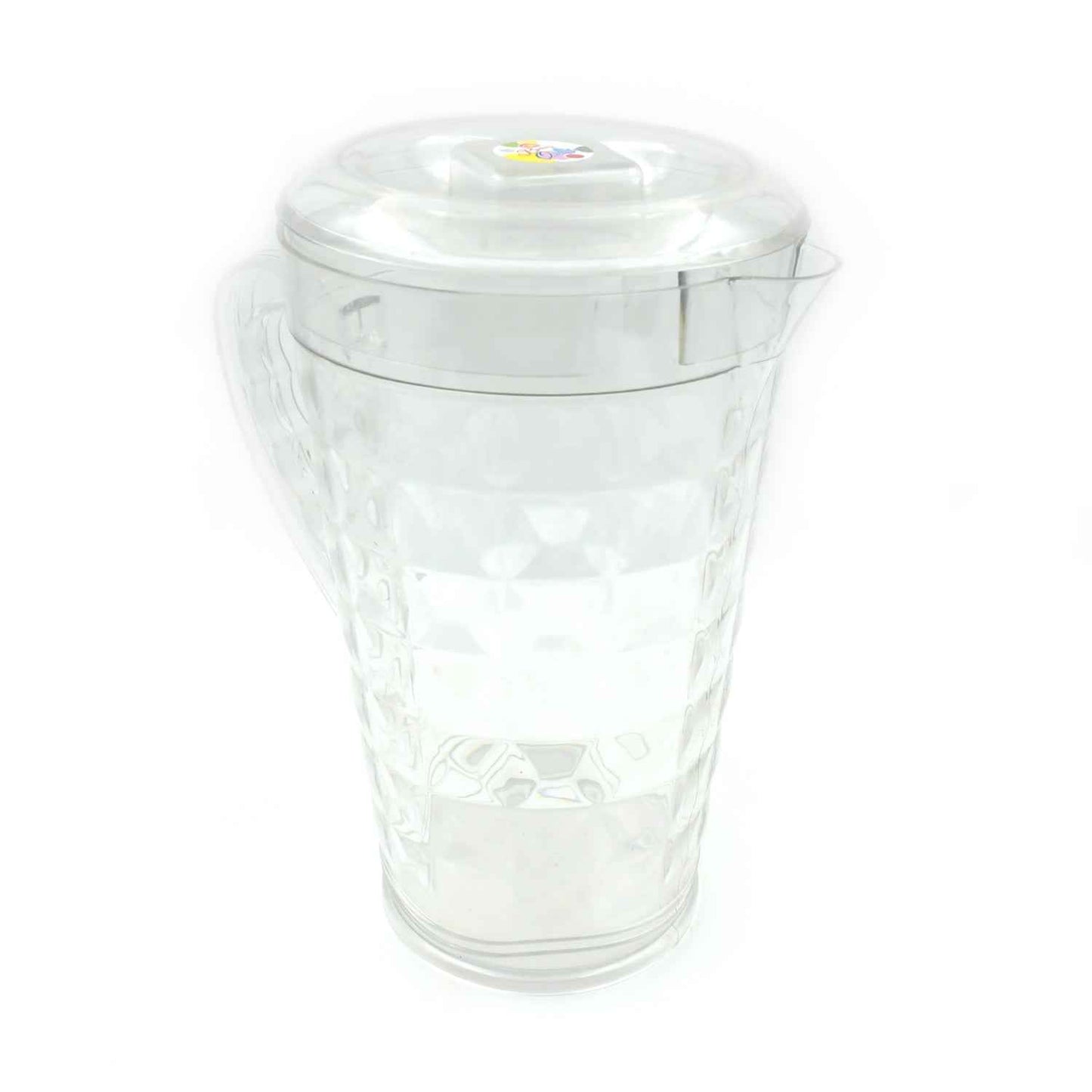 3692  Mocktail Pet Jug  Plastic Jug With Lid Drinking Beverage Jag Transparent Tableware  Reusable Bpa Free Plastic Water Jug For Home Use Perfect For Home Restaurants