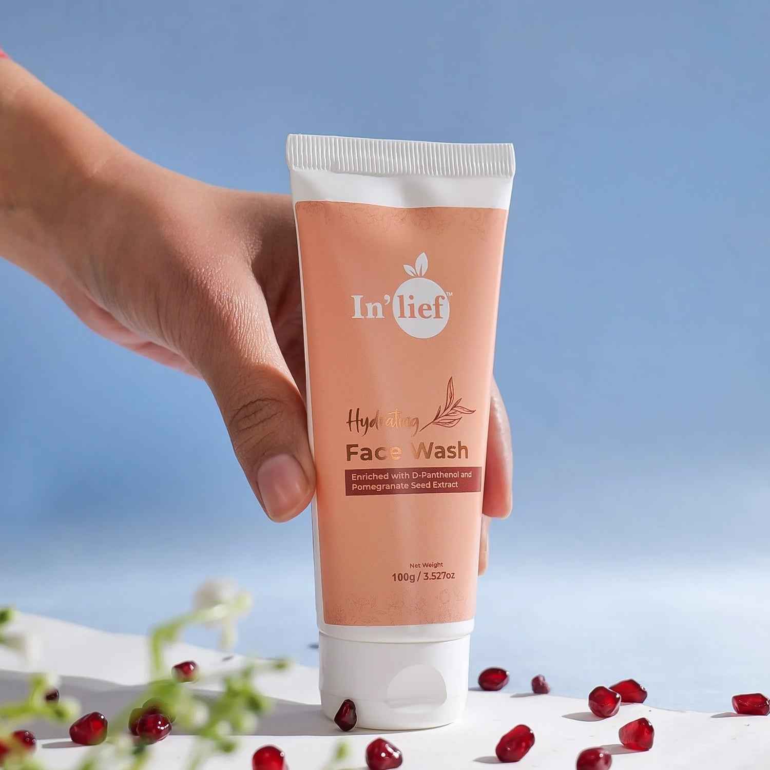 Inlief Deep Hydrating  Refreshing Face Wash (1 Pc  100 Gm)