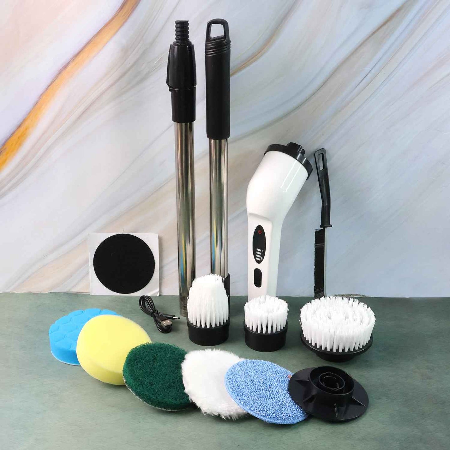 9-in-1 Electric Spin Scrubber - (1 Set)