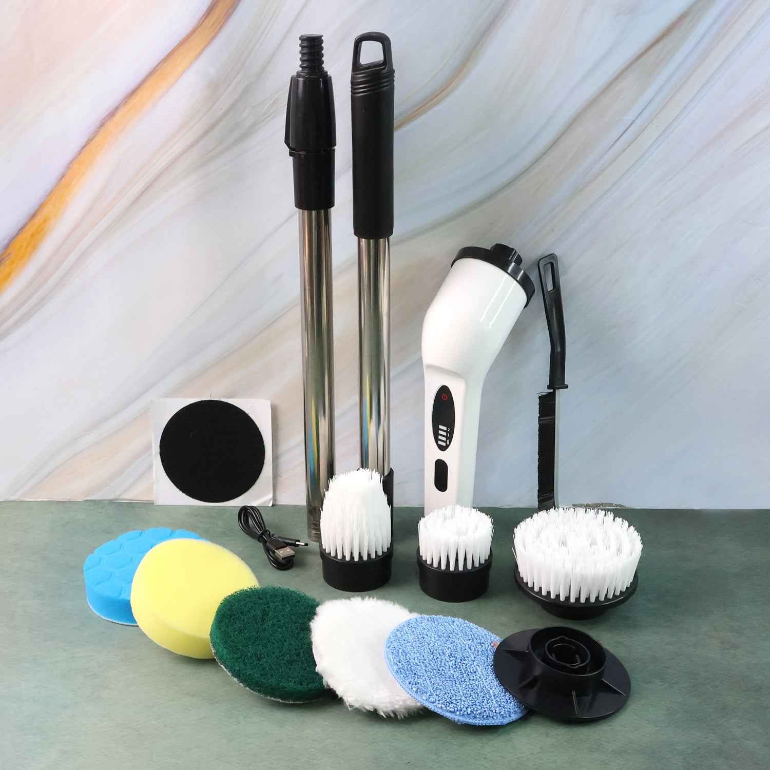 9-in-1 Electric Spin Scrubber - (1 Set)