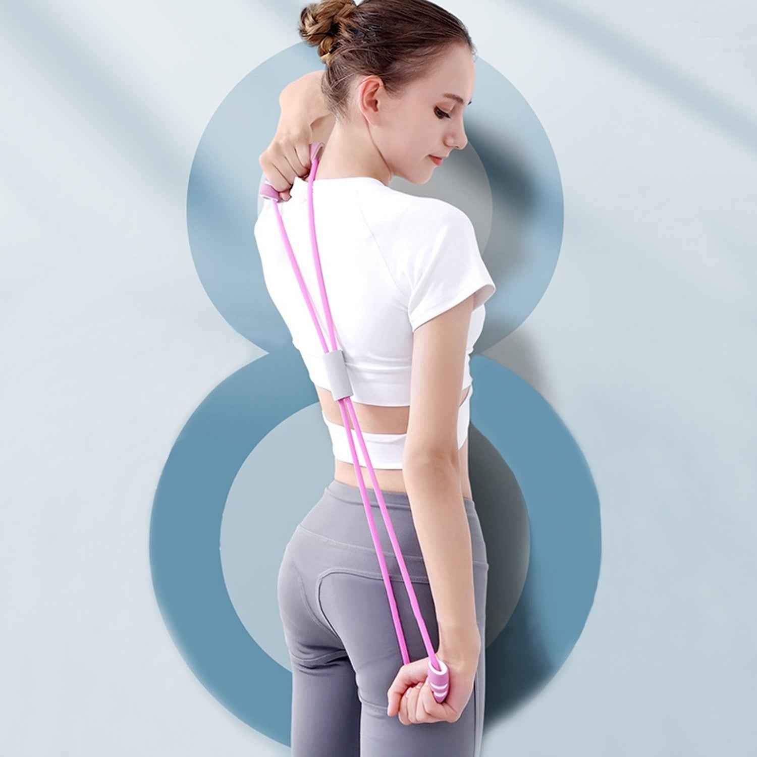 8415 Sport Resistance Loop Band Yoga Bands Rubber Exercise Fitness Training Gym Strength Resistance Band Exercise Equipment Bands For Working Out (1 Pc)
