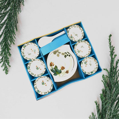 2739 9 Pc Pudding Set Used As A Cutlery Set For Serving Food Purposes And Sweet Dishes And All In All Kinds Of Household And Official Places Etc. - Best Deals at BeSh Deals®