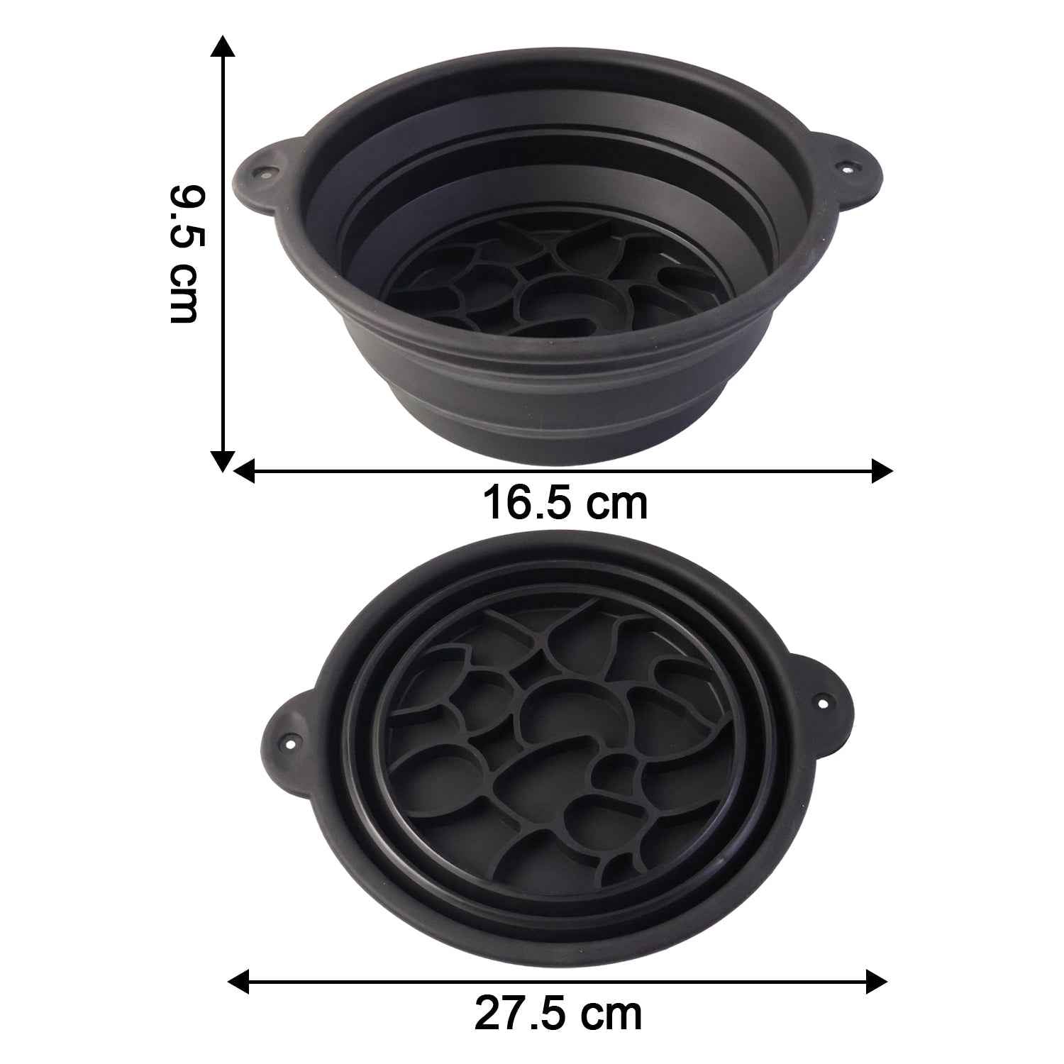 Portable Foldable Silicone Ice Bath Bowl (1 Pc)