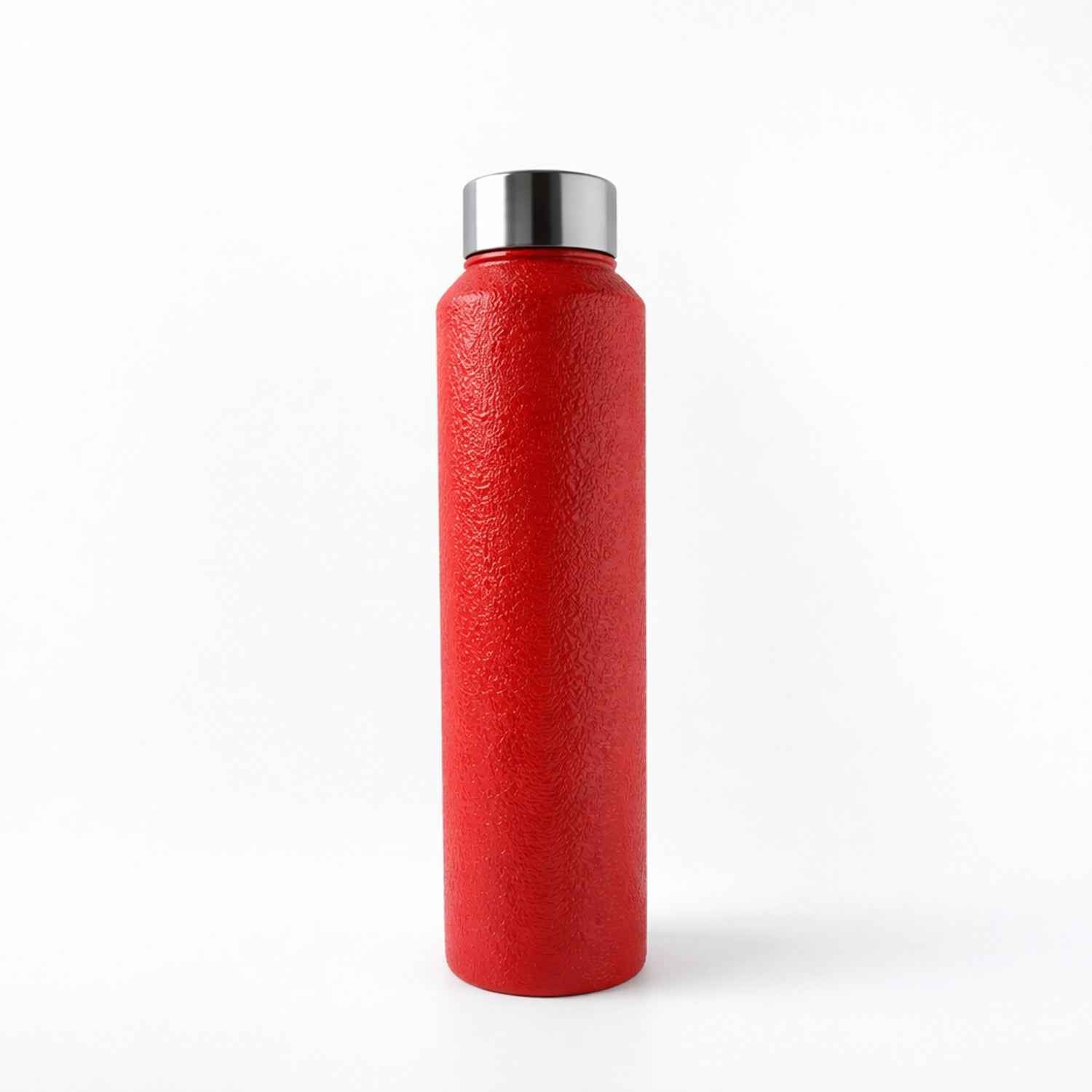 1000 Ml Stainless Steel Water Bottle Red Color (1 Pc)