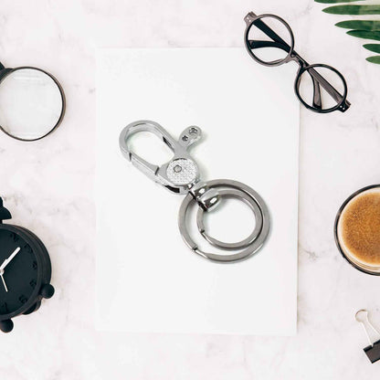 Heavy Duty Key Holder Keychain Key Chain (1 Pc  Mix Design)