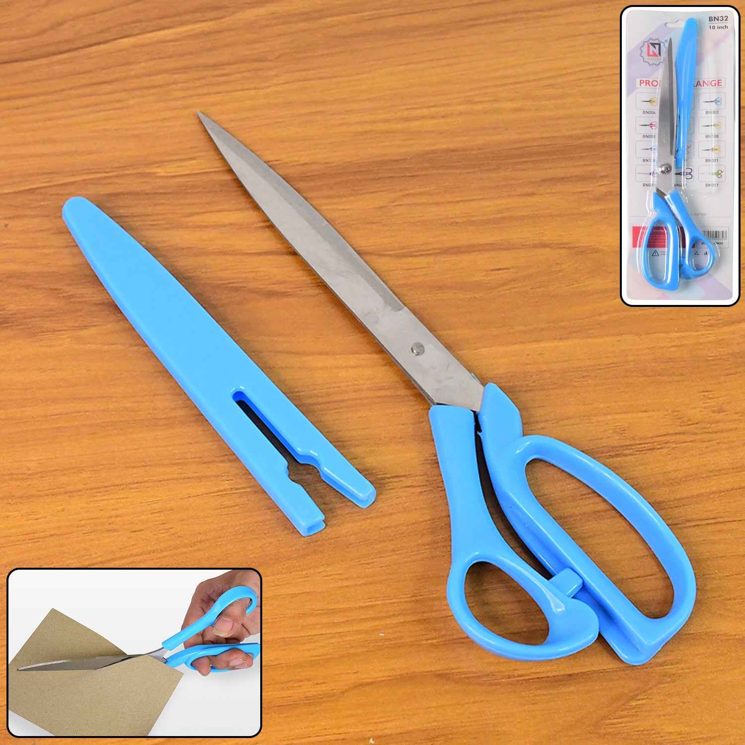 556 Carbo Titanium Stainless Steel Scissors (10 Inch)