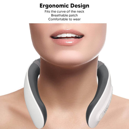 4 Heads Smart Electric Neck And Back Pulse Massager (1 Pc) - Best Deals at BeSh Deals®