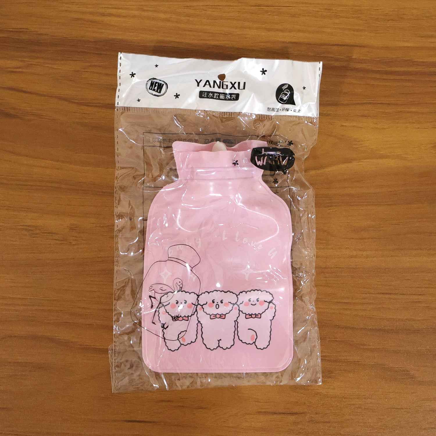 Cute Printed Mini Hot And Cold Water Bag 15 X 9 Cm (1 Pc)