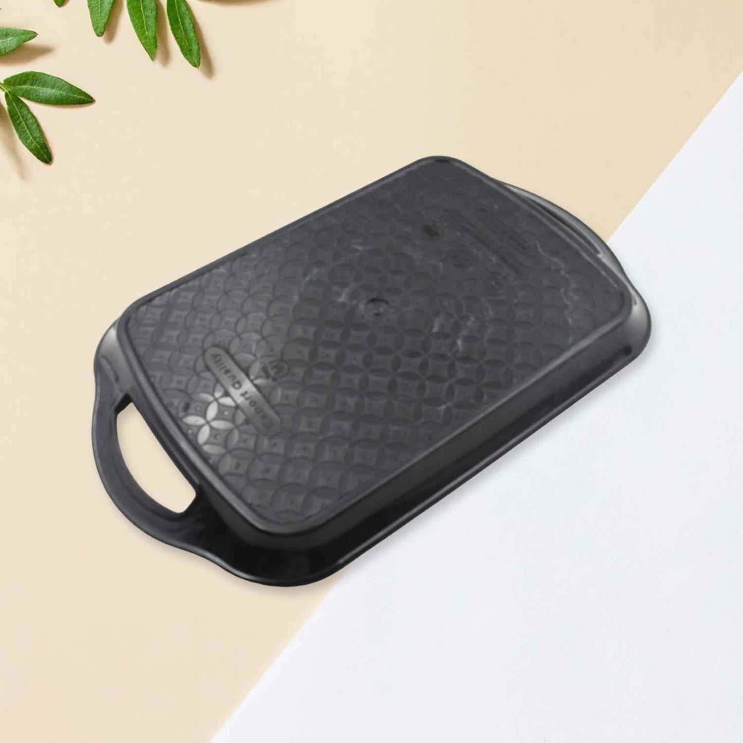 5211a Serving Tray Set Of 3 Melamine Trays For Kitchen Snacks Serving Tray Tray Set For Serving Tea Tray For Serving Fancy Trays For Serving Gift Item Different Size For Kitchen  Office Use
