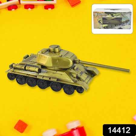 Retro Iron Art Tank Model Nostalgia Tank Crafts Home Decor Ornament Desktop Decorations For Office Living Room Childrens Room Gift (Metal)