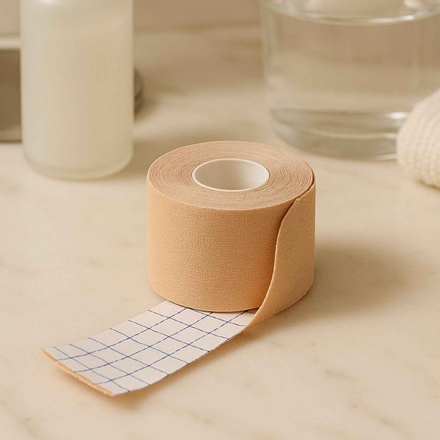 Face Lifting Tape Myofascial Face Tightening Tape 2.5 Cm X 5 M Approx (1 Pc)