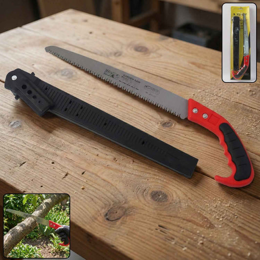 Heavy-duty 300 Mm Manual Garden Pruning Saw (1 Pc)