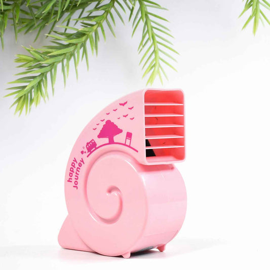 7709  Cute Bright Color Desktop Office Usb Mini Fan Battery Usb Fans Usb Mini Fans (Battery Not Include)