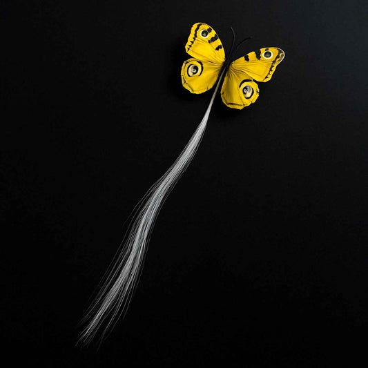 Led Butterfly Hair Braid Clip (Mix Color 1 Pc)