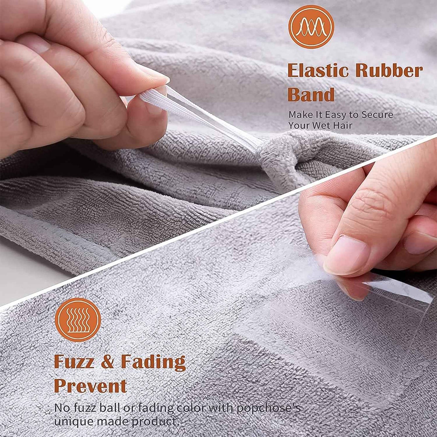 1408 Quick Turban Hair-drying Absorbent Microfiber Toweldry Shower Caps