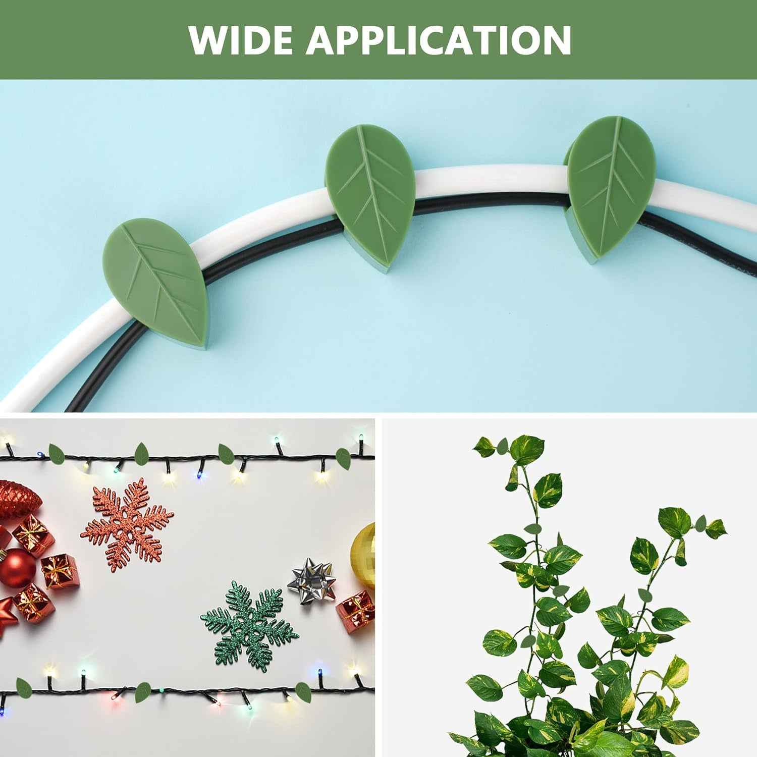 7348 Plant Climbing Wall Fixture Clip Self-adhesive Hook Vines Traction Invisible Stand Green Plant Clip Garden Wall Clip Plant Support Binding Clip Plants For Indoor Outdoor Decoration (10 Pcs Set)