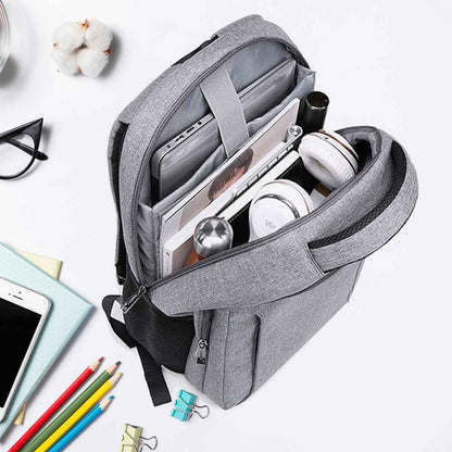 12553 Laptop Bag With Adjustable Shoulder Strap  Storage Pockets Lightweight Water-resistant Travel-friendly Bag Office Bag  School Bag  College Bag  Business Bag