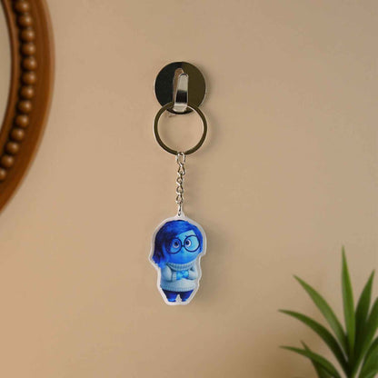 Cartoon Character-themed Acrylic Keychain (1 Pc)