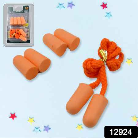 Earplugs Soft Foam Earplugs Sleeping Noise Cancelling For Hearing Protection (3 Pairs)