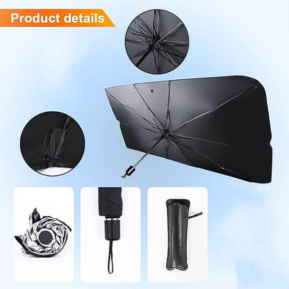 Windshield Umbrella Sun Shade Cover For Car (1 Pc) - Best Deals at BeSh Deals®
