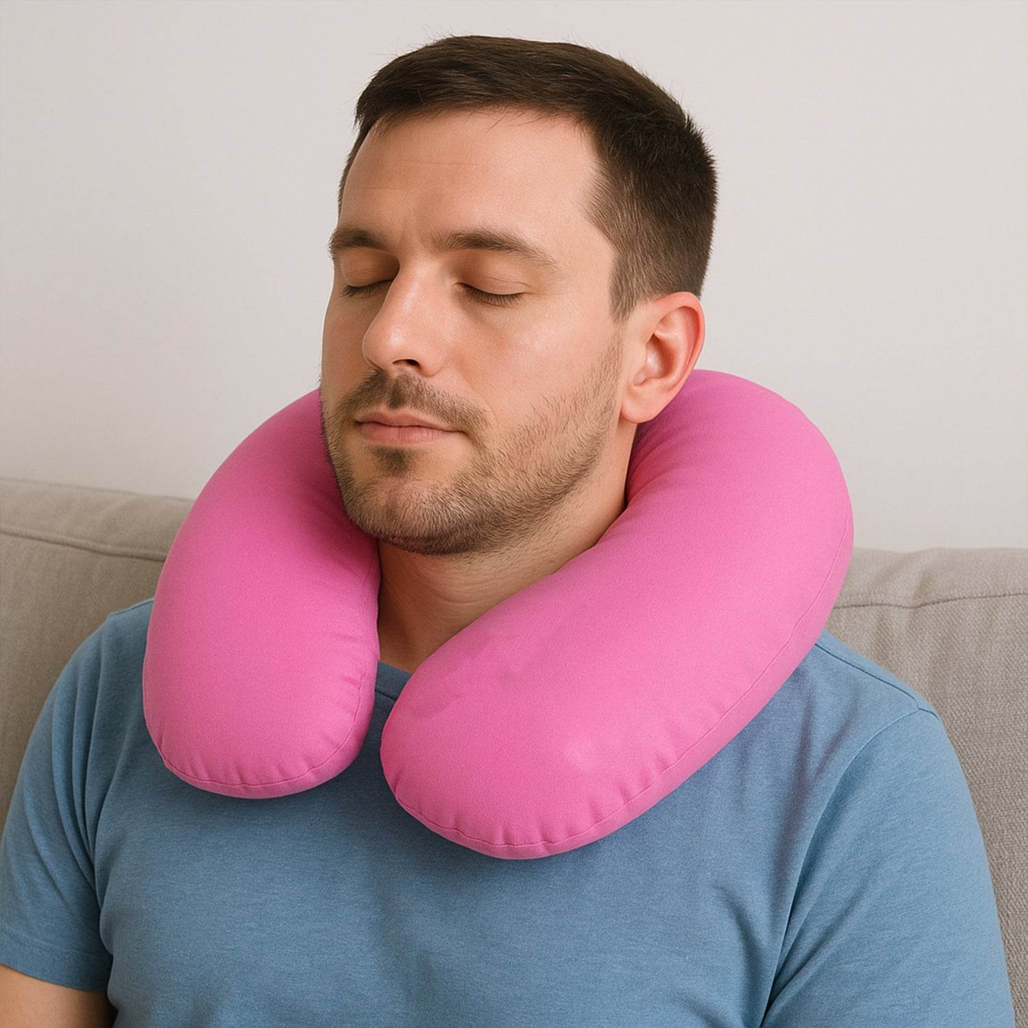 U-shape Neck Travel Pillow (1 Pc) - Best Deals at BeSh Deals®