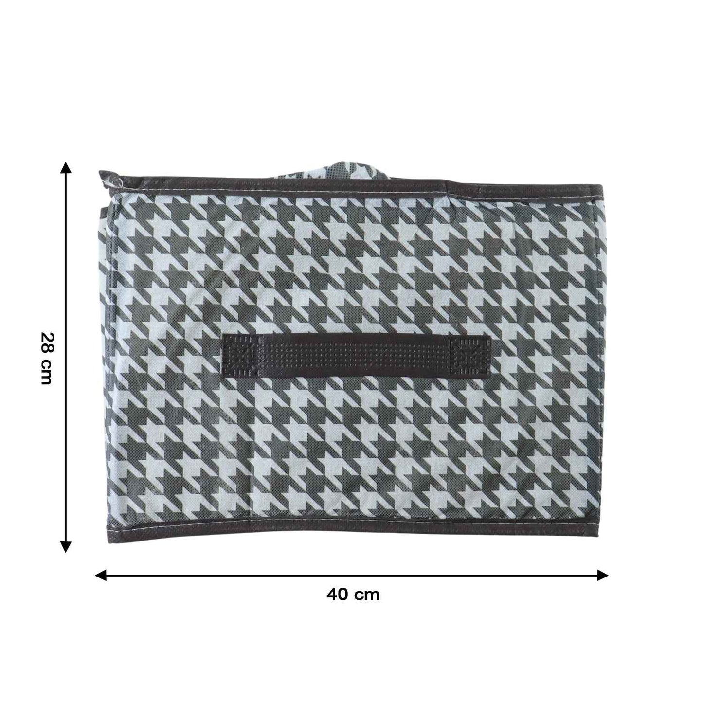 Foldable Fabric Storage Basket Organizer Box (1 Pc 40x28cm)
