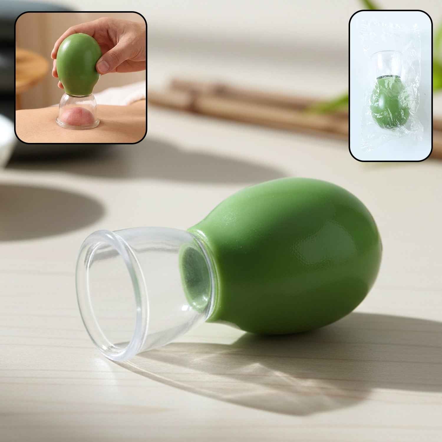 Manual Silicone Vacuum Cupping Therapy Cup (1 Pc)